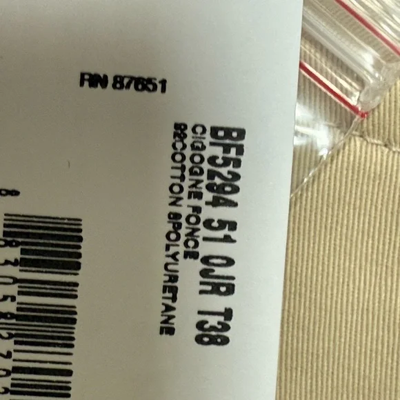 NEW Lacoste Women's Beige light Khaki Short trench coat pea coat . NWT size 38 - Picture 9 of 9